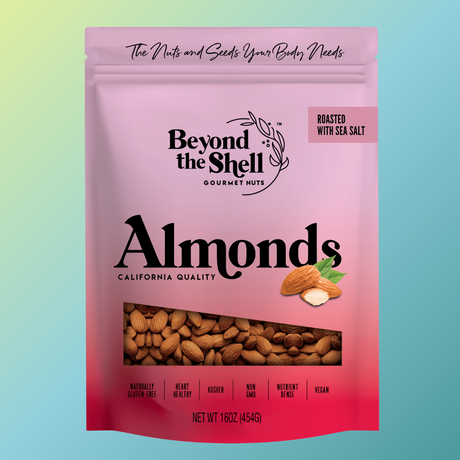 Almonds - Roasted And Salted (1lb)