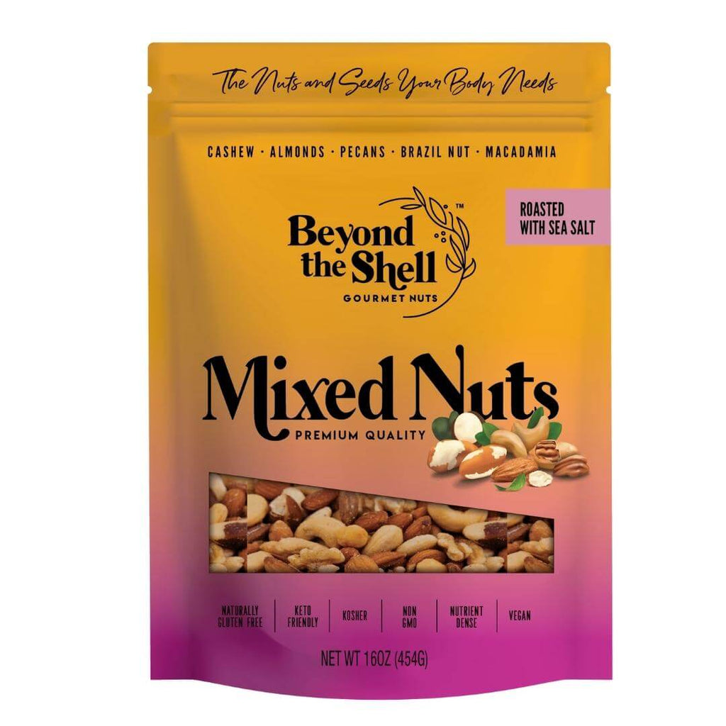 deluxe mixed nuts with sea salt