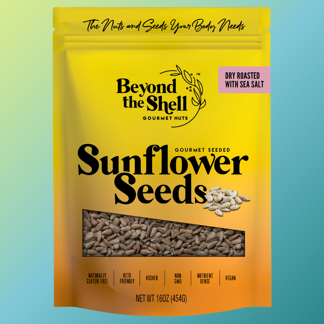 Sunflower Seeds (Shelled) - Dry Roasted & Salted (1lb)