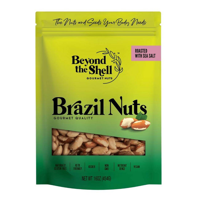 roasted brazil nuts salted no shell