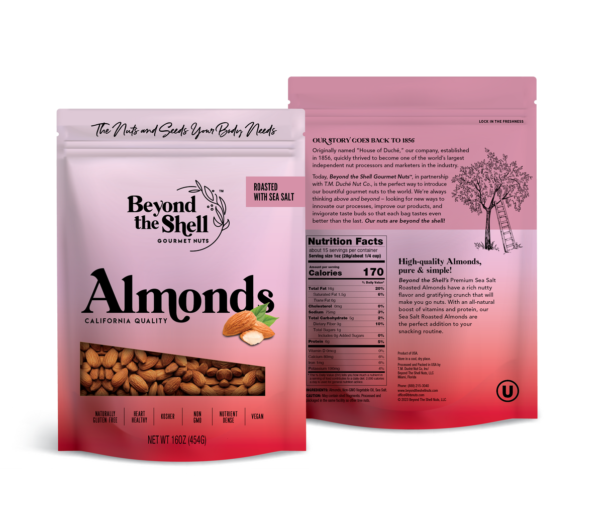 Almendras Tostadas Con Sal Marina